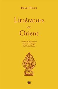 Littérature et Orient