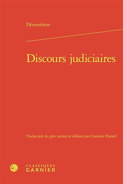 Discours judiciaires