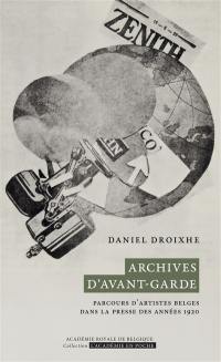 Archives d'avant-garde : parcours d'artistes belges dans la presse des années 1920