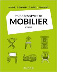 Etude des styles de mobilier