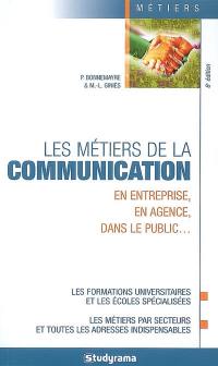 Les métiers de la communication : en entreprise, en agence, dans le public...