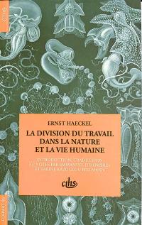 La division du travail dans la nature et la vie humaine