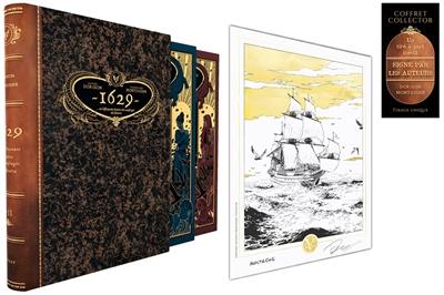 1629, ou L'effrayante histoire des naufragés du Jakarta : coffret tomes 01 à 02