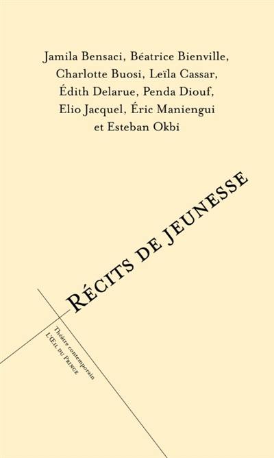Récits de jeunesse