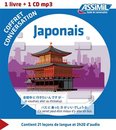 Coffret conversation japonais : 1 livre + 1 CD MP3 Coffret conversation japonais : 1 livre + 1 CD MP3