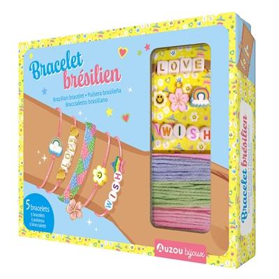 Bracelet brésilien : 5 bracelets. Brazilian bracelet : 5 bracelets. Pulsera brasilena : 5 pulseras. Braccialetto brasiliano