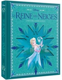 La reine des neiges : l'histoire animée du film : livre avec découpes