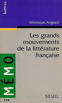Les grands mouvements de la littérature française