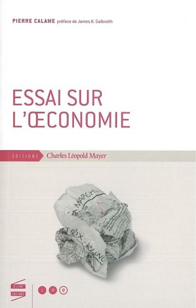 Essai sur l'oeconomie Essai sur l'oeconomie