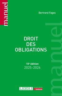 Droit des obligations : 2025-2026