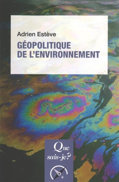 Géopolitique de l'environnement
