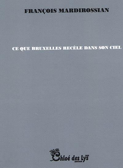 Ce que Bruxelles recèle dans son ciel Ce que Bruxelles recèle dans son ciel