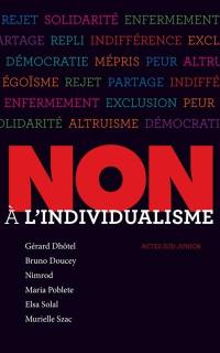 Non à l'individualisme