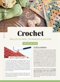 Crochet : mailles de base, techniques & astuces