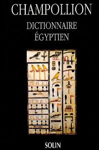 Dictionnaire égyptien Dictionnaire égyptien