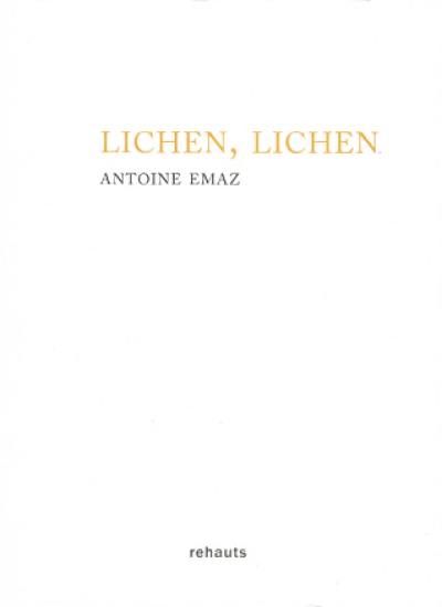 Lichen, lichen Lichen, lichen