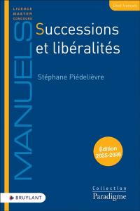 Successions et libéralités
