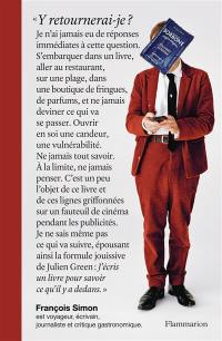 Y retournerai-je ? Y retournerai-je ?