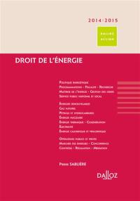 Droit de l'énergie 2014-2015