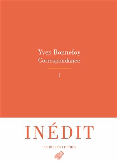 Correspondance. Vol. 1
