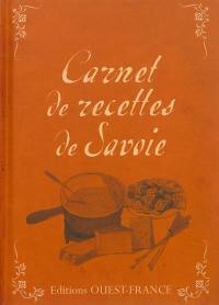 Carnet de recettes de Savoie