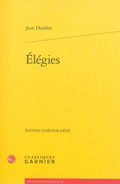 Elégies