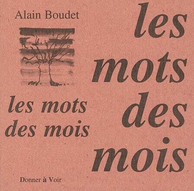Les mots des mois Les mots des mois