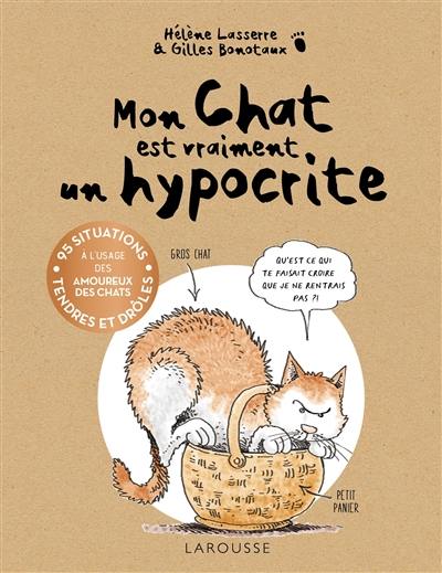 Mon chat est vraiment un hypocrite : 95 situations tendres et drôles à l'usage des amoureux des chats