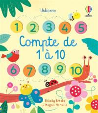 Compte de 1 à 10