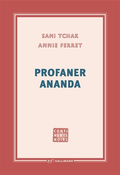 Profaner Ananda Profaner Ananda