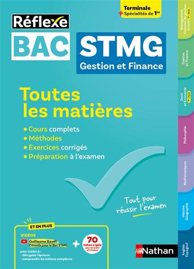 Bac STMG gestion et finance, terminale + spécialités de 1re : toutes les matières