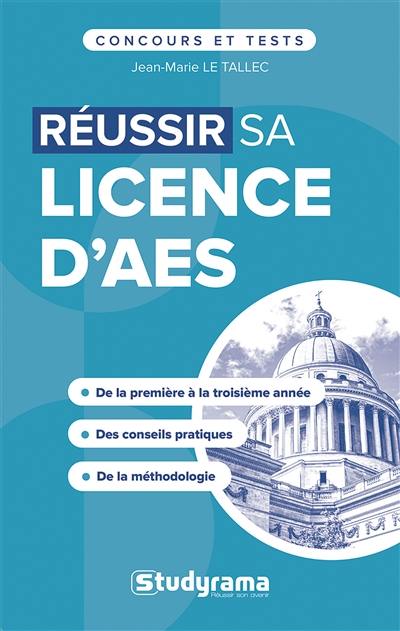 Réussir sa licence d'AES