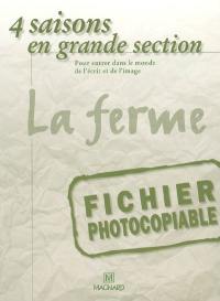La ferme : fichier photocopiable