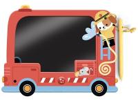 Mon ardoise magique avec tom le pompier : Dessine, efface, recommence !