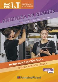 ACTIVITES EN ATELIER 1ER/TALE BAC PRO MV
