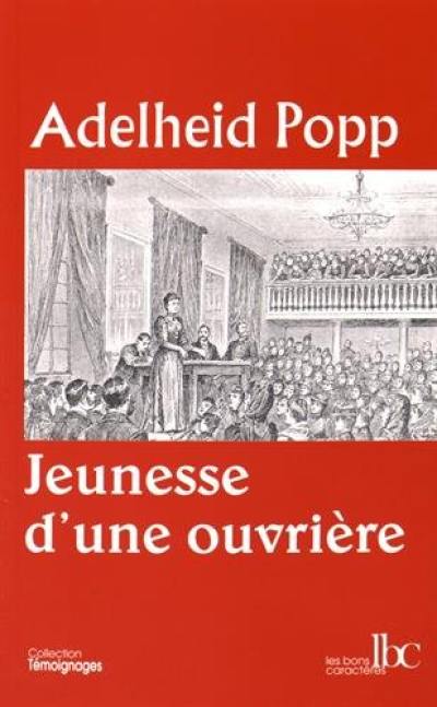 Jeunesse d'une ouvrière Jeunesse d'une ouvrière
