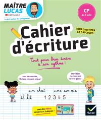 Cahier d'écriture CP