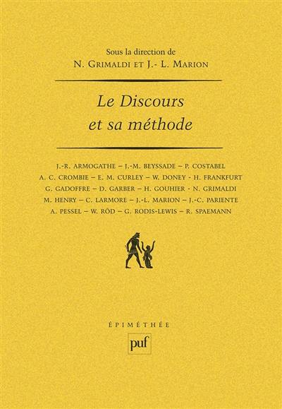 Le Discours et sa méthode : actes