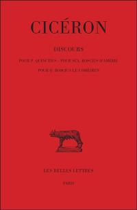 Discours. Vol. 1