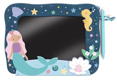 Mon ardoise magique avec diane la sirène : Dessine, efface, recommence !