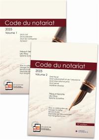 Code du notariat 2024