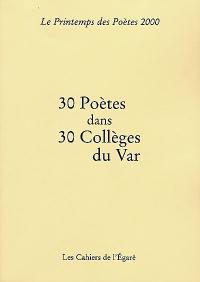 30 poètes dans 30 collèges du Var : le Printemps des poètes