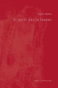 Je parle pas la langue