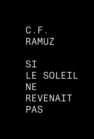 Si le soleil ne revenait pas Si le soleil ne revenait pas