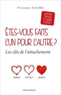 Etes-vous faits l'un pour l'autre ? : les clés de l'attachement