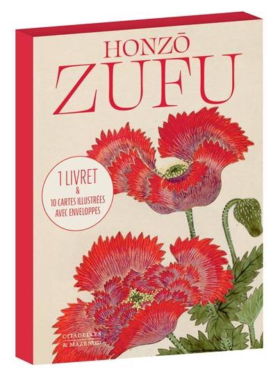 Honzo Zufu : 1 livret & 10 cartes illustrées avec enveloppes Honzo Zufu : 1 livret & 10 cartes illustrées avec enveloppes
