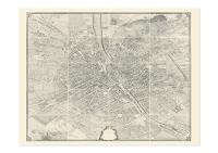 Plan de Turgot. Turgot map of Paris Plan de Turgot. Turgot map of Paris