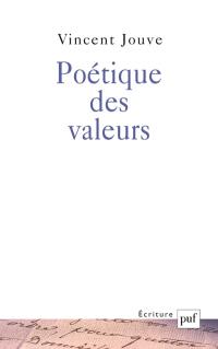 Poétique des valeurs