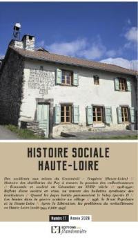 Histoire sociale Haute-Loire, n° 17