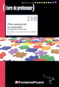 Pôle commercial et comptable, connaissances et savoir-faire, BEP métiers du secrétariat et de la comptabilité, 2de prof. : livre du professeur